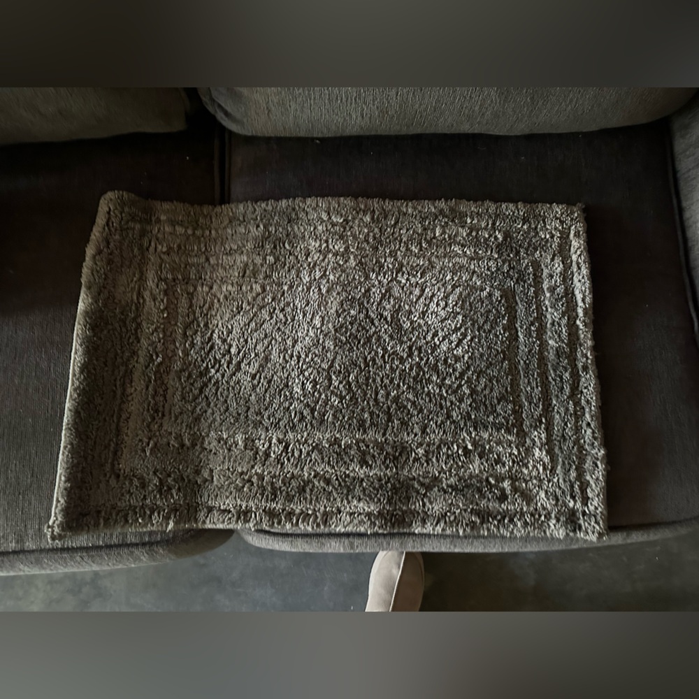 Gray Bath Rug
